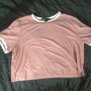 cropped forever 21 shirt. worn once good condition